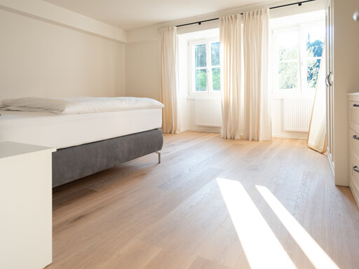 Bequeme Doppelbetten im Huberhof
