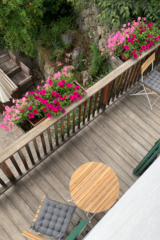 Balkon und Terrasse im Huberhof Gratsch