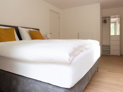 Ferienwohnung bei Meran mit gemütlichem Schlafzimmer