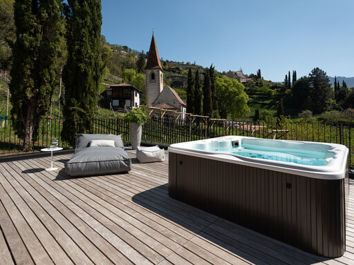 Relaxen in der Panorama Lounge 