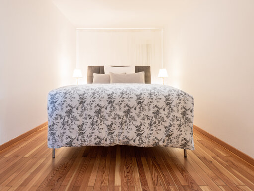 Kleines Schlafzimmer im Huberhof in Gratsch bei Meran